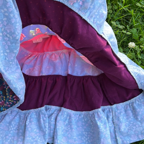 Matilda Jane Brushstroke Gentry tiered skirt from the Paint By Numbers - Picture 14 of 16